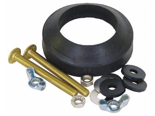 KISSLER & CO 68-7582 Tank to Bowl Kit, Brass and Rubber, Gerber