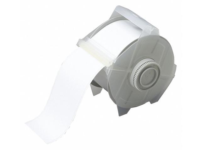 BRADY 76698 Label Tape Cartridge, White, Labels/Roll: Continuous