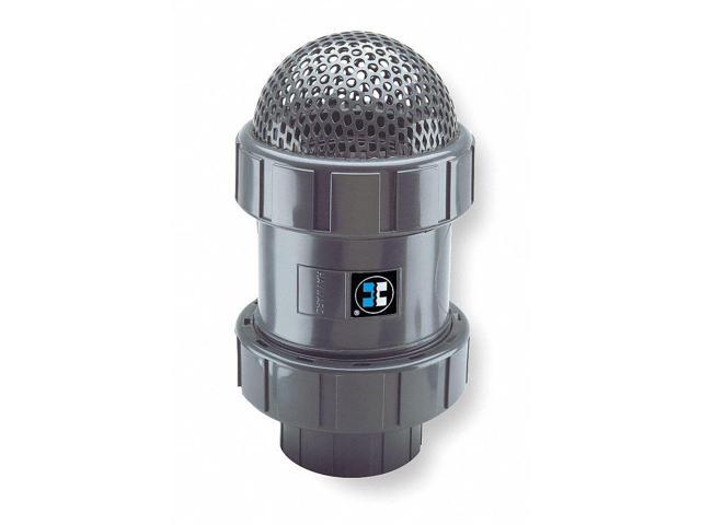 HAYWARD FLOW CONTROL AR10075ST Air Release Valve, 3/4', PVC/FPM, PP Ball, S/T