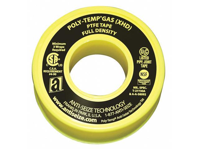 ANTI-SEIZE TECHNOLOGY 46350A Gas Line Sealant Tape,3/4 x 520 In
