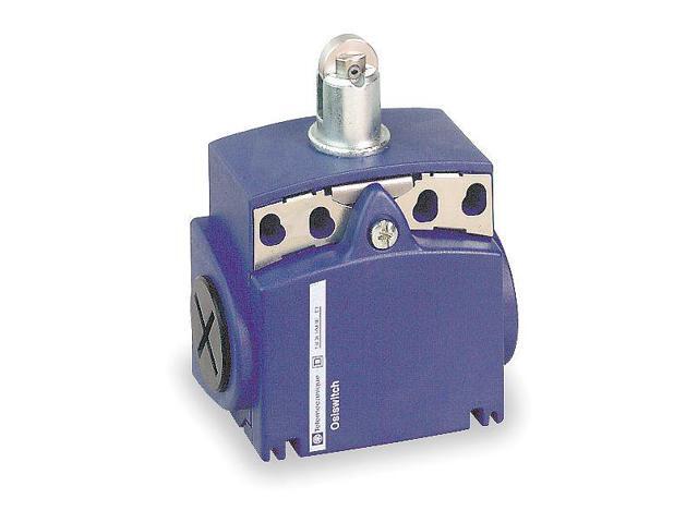 TELEMECANIQUE SENSORS XCKT2102N12 Limit switch, Plunger, Roller, 1NC/1NO, 10A