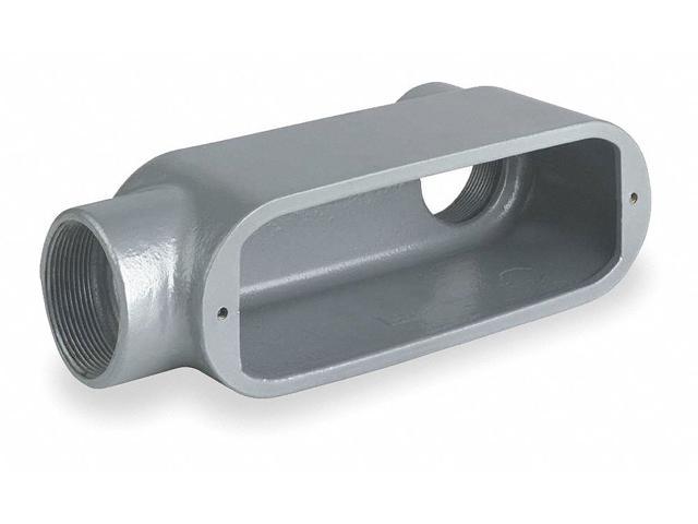 Photos - Air Conditioning Accessory KILLARK OLB-1 Conduit Outlet Body, LB, 1/2 In.