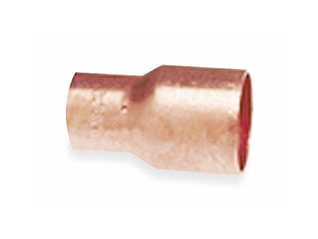 NIBCO 600R 4x3 Straight, Copper, Cup 4 in, FTG 3 in