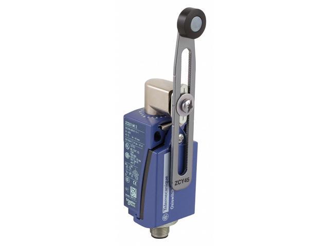TELEMECANIQUE SENSORS XCKD2145M12 Limit Switch, Adjustable Roller Lever,