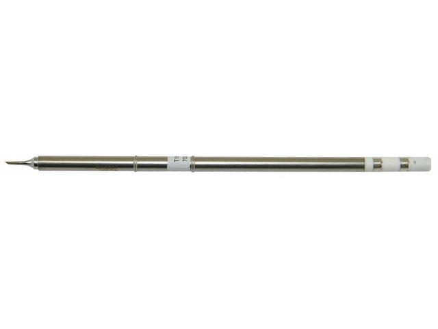 HAKKO T15-C1 Soldering Tip, Bevel, 1mm x 12mm, For Use With Mfr. No. FM-2027