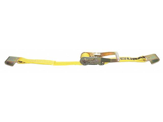 Photos - Other Power Tools Lift-All 61002 Tiedown, RtchtStrapAsmbly, 3300 lb, Flat Hk, Color: Yellow 