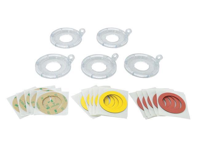 BRADY 130824 Push Button Lockout Base,30mm,Plastc,PK5