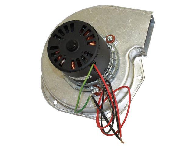 FASCO A150 Induced Draft Furnace Blower, 208/230, Aluminum Steel, 7 3/4 in H.