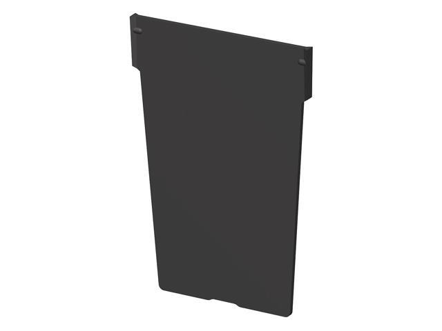AKRO-MILS 40020 Plastic Divider, Black, 4 1/8 in L, 4 7/8 in H, 12 PK