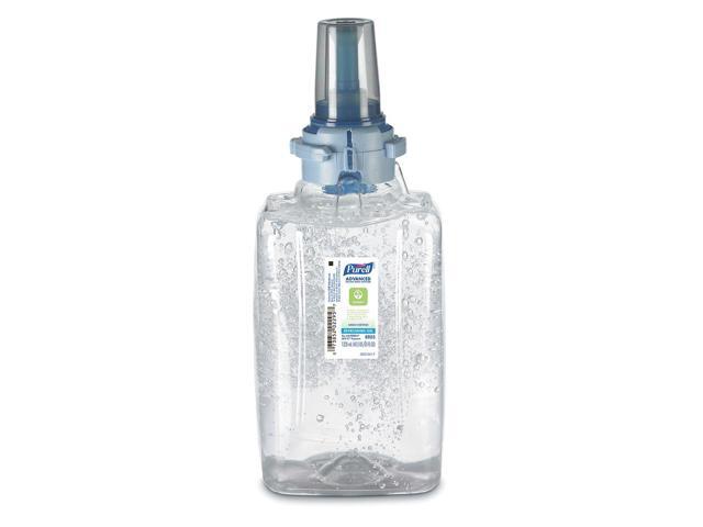 Purell 880303CT Advanced Green Certified Instant Hand Sanitizer Refill, 1200mL, FragranceFree, 3/Carton, 1 Carton