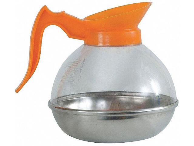 CRESTWARE PD64D Orange 64 oz Coffee Decanter