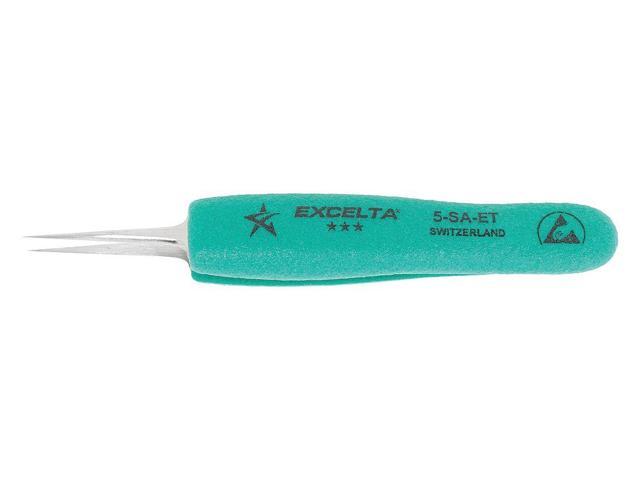 Photos - Other Power Tools EXCELTA 5-SA-ET Tweezer, Very Fine, 4-3/4 in. L, SS