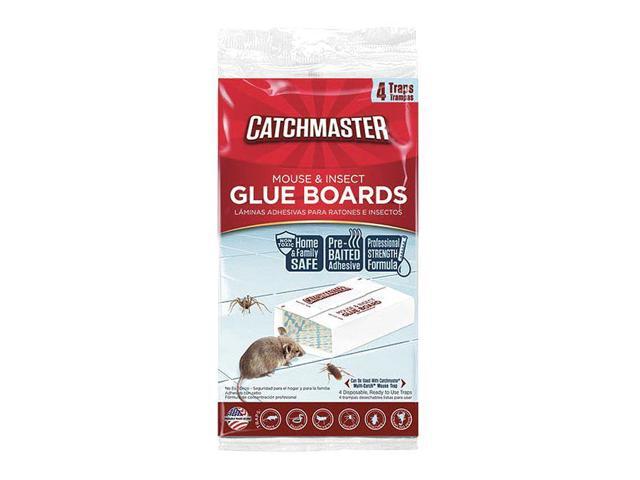 CATCHMASTER 18-72 Glue Trap,8-1/2 In. L,5-1/4 In. W,PK4