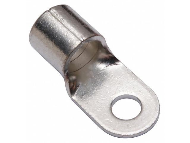 BURNDY YAD27M10E38 One-Hole Compression Lug, 3/0 AWG Max, 3/8 in Stud, Long