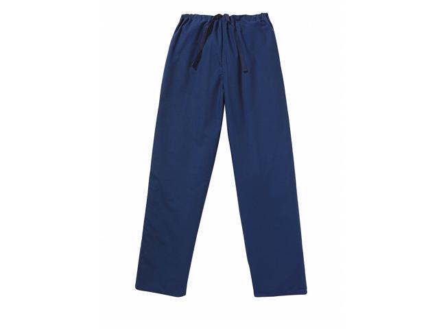 LANDAU 7602BNPXLRG Scrub Pants, Cotton/Polyester, Drawstring Waist, 31 in
