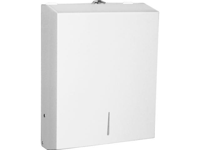 Genuine Joe Towel Dispenser Metal 13-1/2'x4-1/4'x11' White 02197