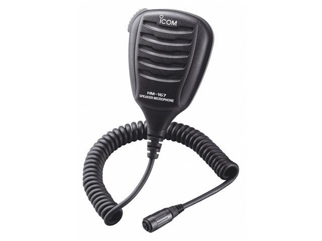 Icom Microphone,Waterproof,For Mfr. No. M73 HAWA HM167