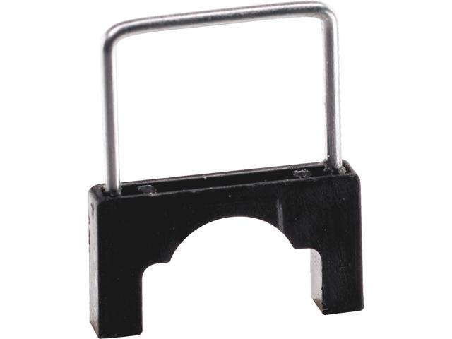 Cable Boss Mps Cable Staple, 1/2' Crown, 7/8' L, Plastic, Black Cable Ties Black