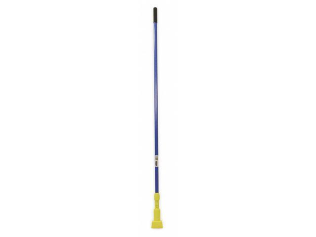 Rubbermaid Commercial Gripper Fiberglass Mop Handle 60' Blue/Yellow H246BLU