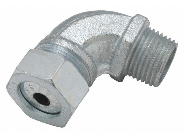 Raco Enhanced Rating Cord Connector Silver Malleable Iron 3794-3