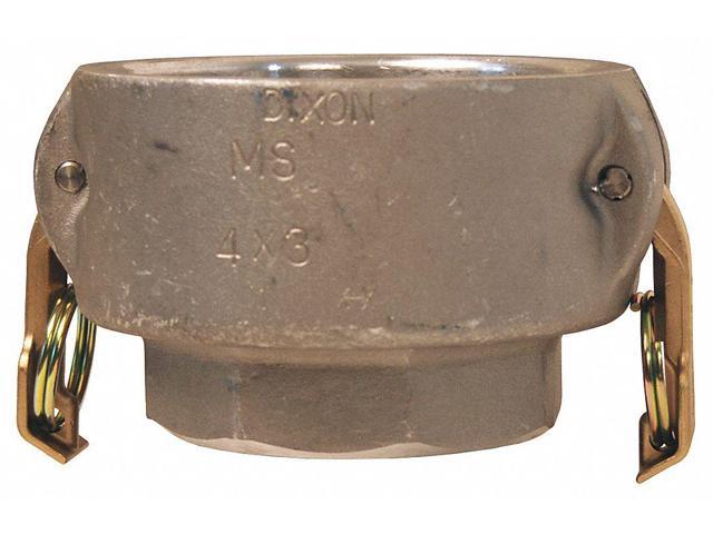 DIXON 3020-D-AL Coupler,3 x 2 In,Female Coupler x FNPT