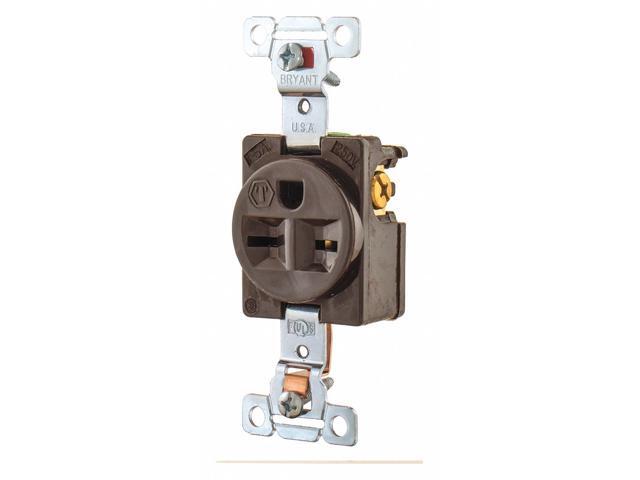 BRYANT SP52A 15A Duplex Decorator Receptacle 125VAC 5-15R BL