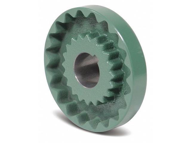 TB WOODS 6S158 Sure-Flex Sleeve Coupling Flange, 6S, Bore 1-5/8in