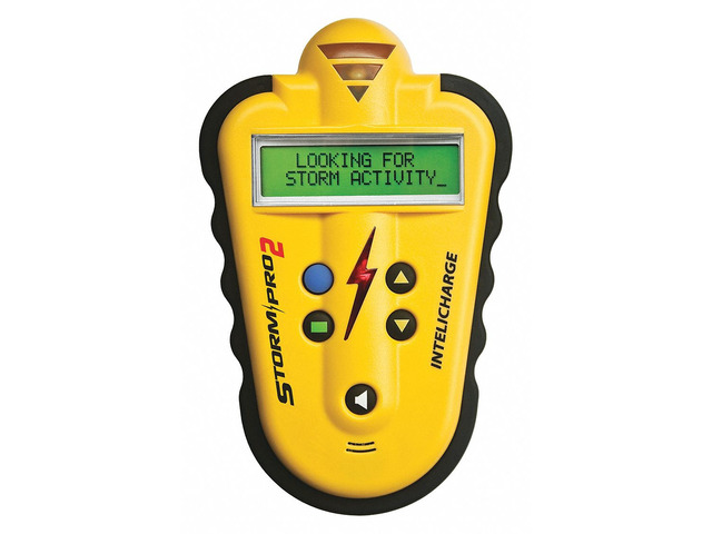 SKYSCAN StormPro2 Lightning Detector,3-13/32 in. W,14 oz.