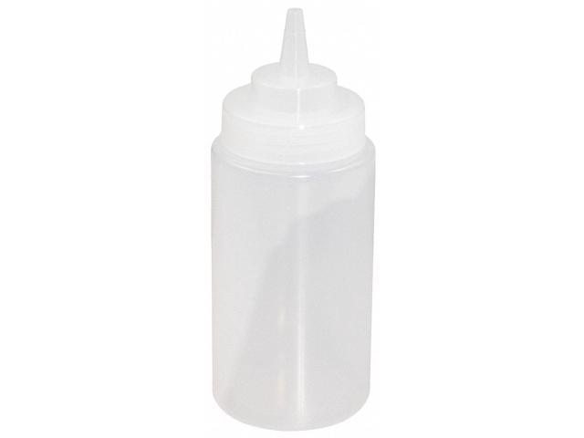 Photos - Other Accessories Crestware Squeeze Bottle, Plastic, Clear, 16 oz., PK12 16 oz. Plastic SB16