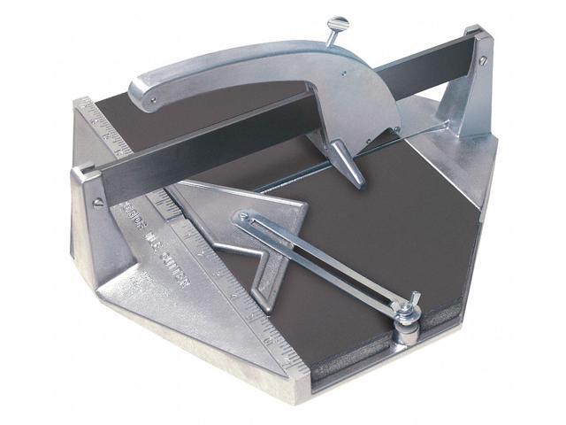 SUPERIOR TILE CUTTER AND TOOLS ST006 Tile Cutter,Cast Aluminum,15in. x 15in.