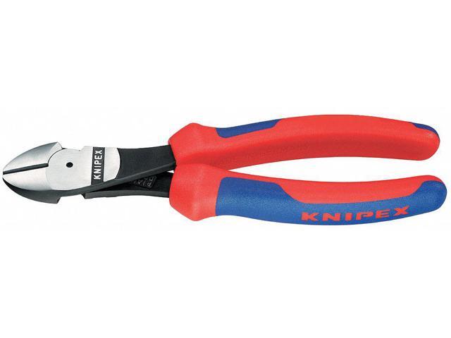 KNIPEX 74 02 140 5 1/2 in High Leverage Diagonal Cutting Plier Standard Cut