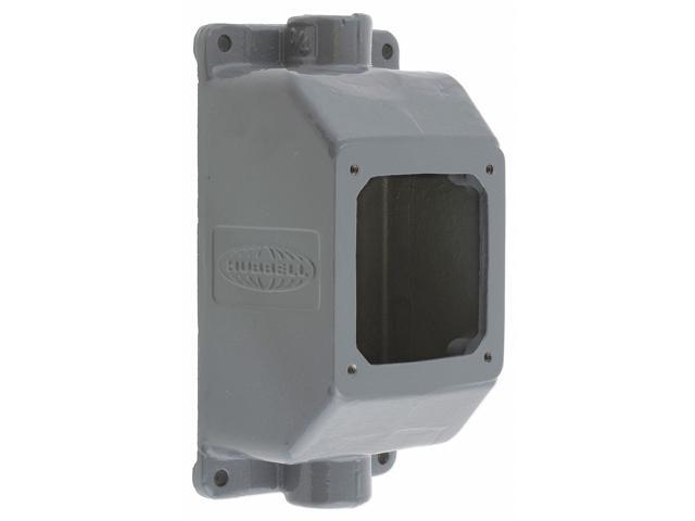 HUBBELL WIRING DEVICE-KELLEMS FT202W Pin & Sleeve Receptacle, 20/30 A, - Phase,