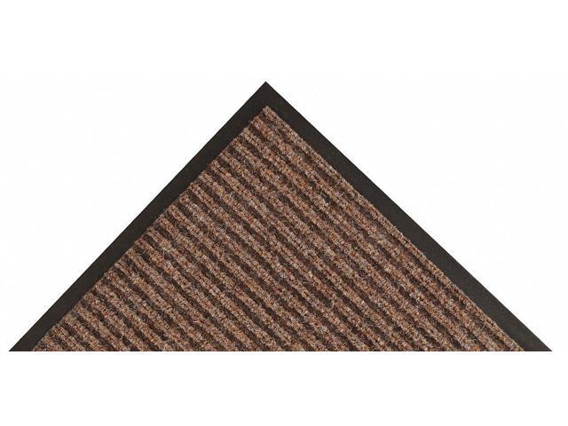 NOTRAX 117S0046BR Entrance Mat, Polypropylene, 3/8 in Thick, Brown, 4 ft W x 6