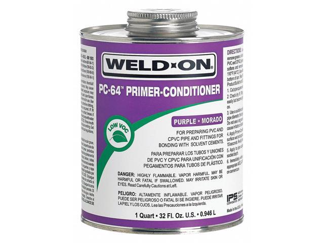 WELD-ON 13997 PC-64 Purple Primer-Conditioner PVC/CPVC Quart