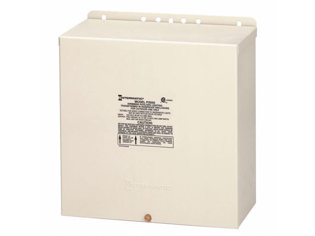 INTERMATIC PX600 Transformer, 600 VA, 3R, 12/13/14V AC, 120V AC