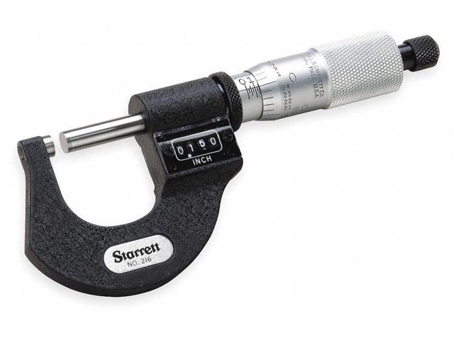 Photos - Other Power Tools Starrett T216XRL-1 Digital Outside Micrometer, 1', Ratchet 