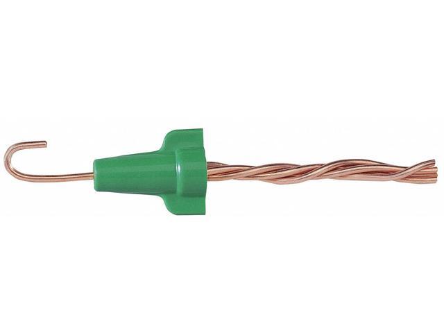 IDEAL 30-092 Twist-On Wire Connector, 10 AWG Max, Green, Polypropylene