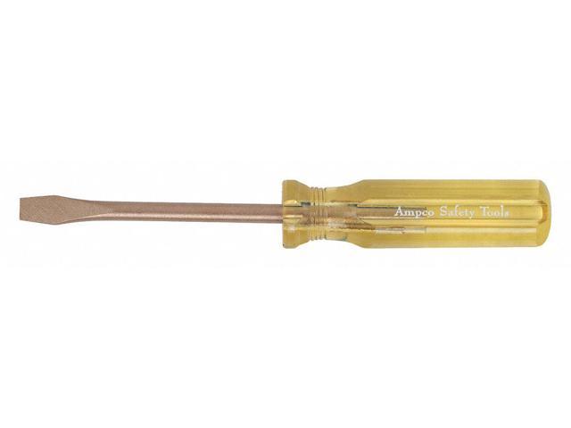 Photos - Drill / Screwdriver AMPCO SAFETY TOOLS S-37 Non-Sparking Slotted Screwdriver 3/16 in Round