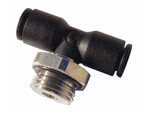 LEGRIS 3108 04 20 Push-Fit Tee Fitting, 5/32 in or 4mm Tube Size,