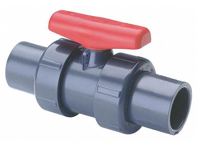 Photos - Other sanitary accessories SPEARS 3622R-015 1-1/2' Socket PVC Ball Valve Inline