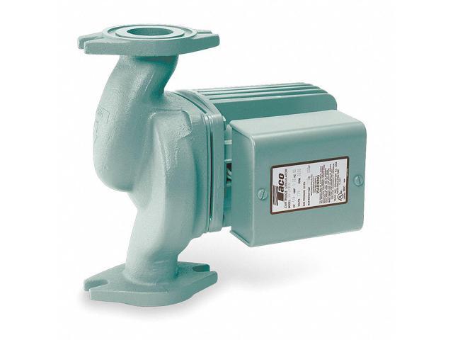 TACO 0010-F3 Hydronic Circulating Pump, 1/8 hp, 115V, 1 Phase, Flange Connection