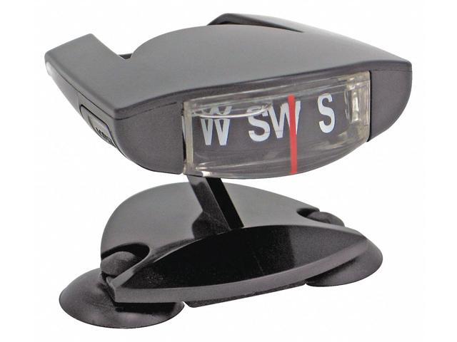 Bell Suction Cup Compass, L 2', Black Black Plastic/Solvent 22-1-24006-8