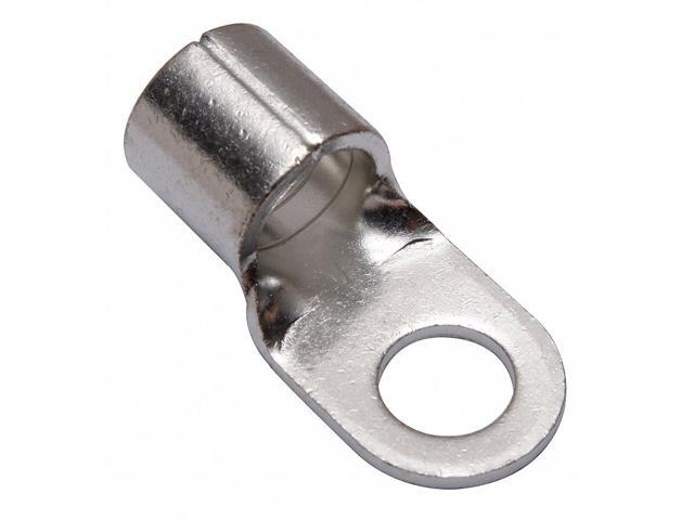 BURNDY YAD30M16E58 One-Hole Compression Lug, 250 kcmil Max, 5/8 in Stud, Long