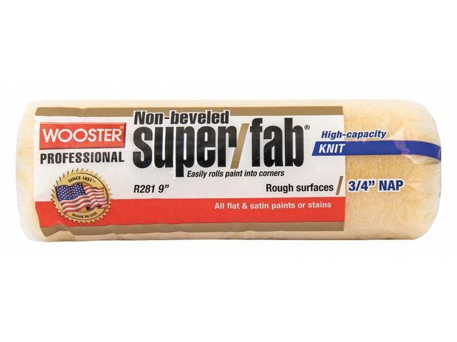 WOOSTER R281-9 9' Paint Roller Cover, 3/4' Nap, Knit Fabric