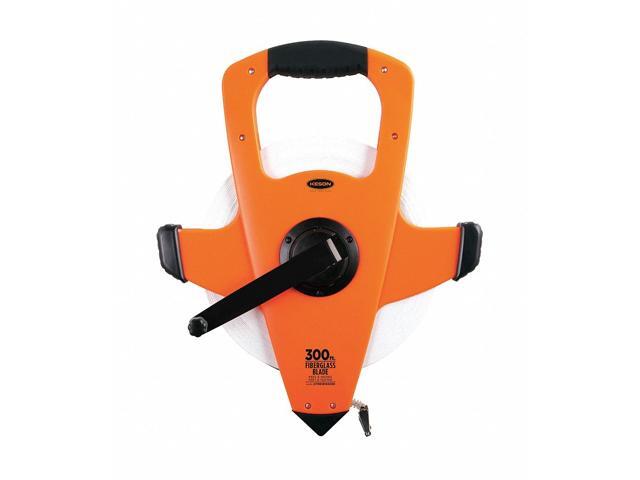 KESON OTRS1810300E 300 ft Engineer's Tape Measure, 1/2 in Blade