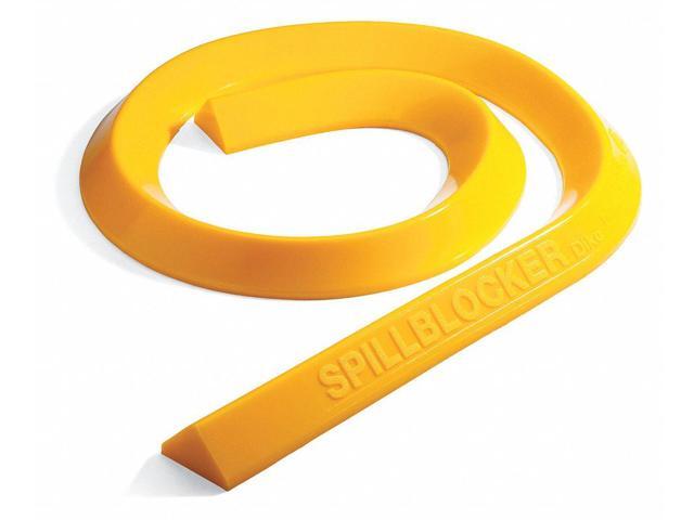 PIG PLR204-YW SpillBlocker Barrier Dike,Yellow,4 In