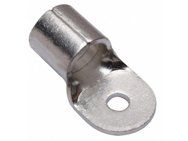 BURNDY YAD31M10E38 One-Hole Compression Lug, 300 kcmil Max, 3/8 in Stud, Long