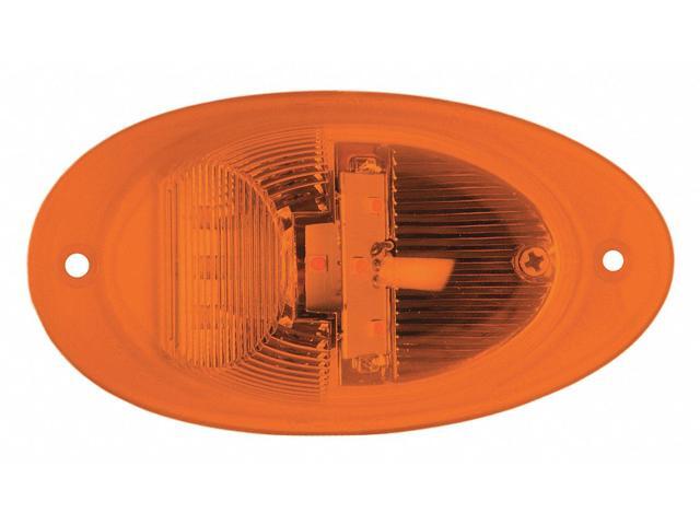 MAXXIMA M63123Y Side Marker,Amber,2-29/32 in. Depth