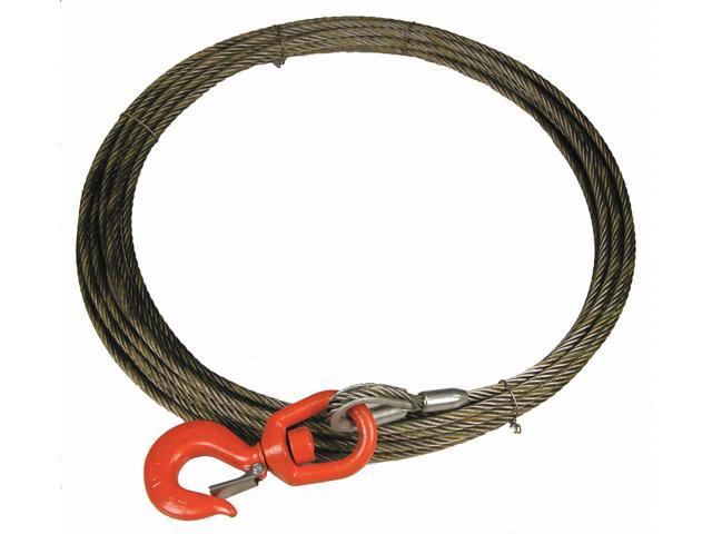 Photos - Other Power Tools Lift-All 38WISX75 Winch Cable, 3/8 In. x 75 ft., Includes: Swivel Latch Ho 