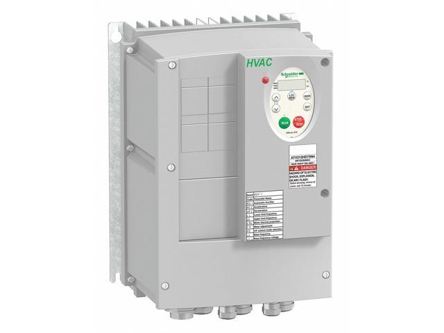 SCHNEIDER ELECTRIC ATV212H075N4 Variable Frequency Drive,1 HP,400-480V
